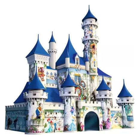 Disney 216pc 3D Disney Castle Jigsaw Puzzle Extra Image 1